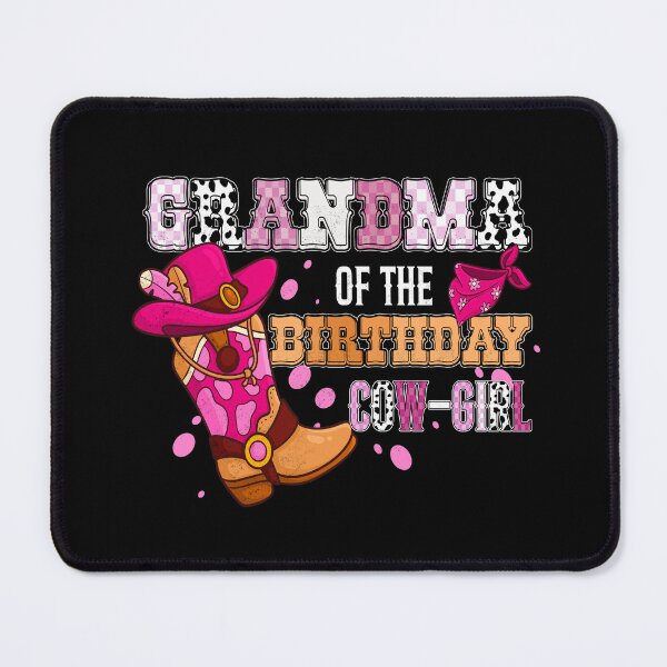 Item preview, Grandma Of The Birthday Cow Girl designed and sold by thabidu.