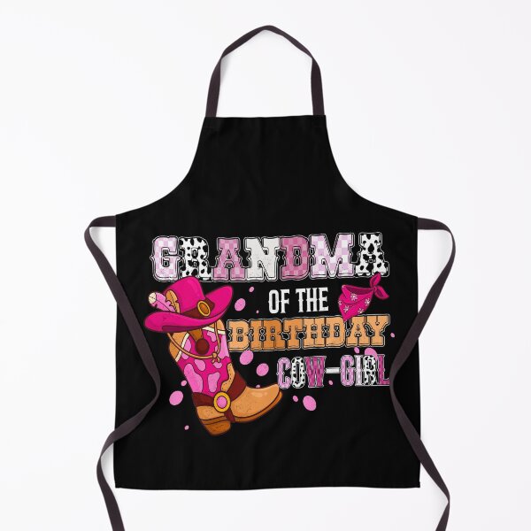 Item preview, Grandma Of The Birthday Cow Girl designed and sold by thabidu.