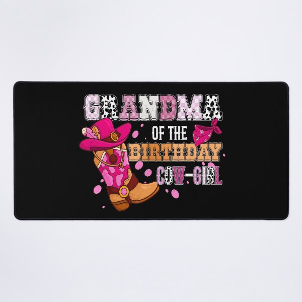Item preview, Grandma Of The Birthday Cow Girl designed and sold by thabidu.