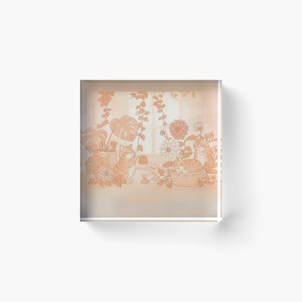 Item preview, Feline botany designed and sold by Margottdesigns.