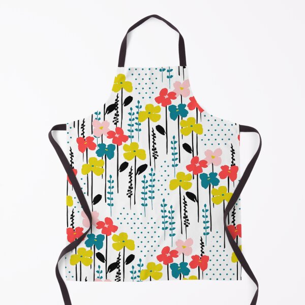 Item preview, Teal Garden — Vibrant Multicolor Floral Seamless Pattern designed and sold by NicolaZhukov.