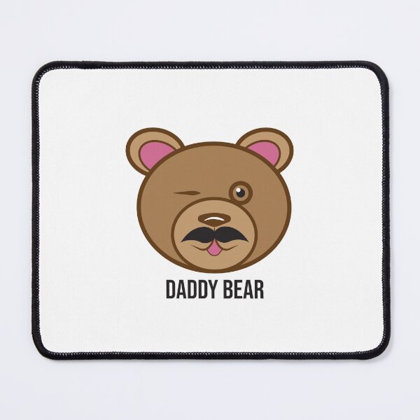 Item preview, Winking Daddy Bear Funny Gay Bear Pride designed and sold by RyanGDesign.