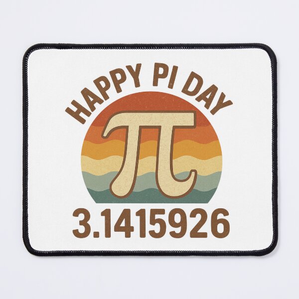 Item preview, Happy Pi Day Retro Vintage Sunset designed and sold by Ruby River.