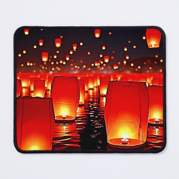 Item preview, Lanterns' Magical Night Float Design designed and sold by Health And Fitness Posts e-Store.