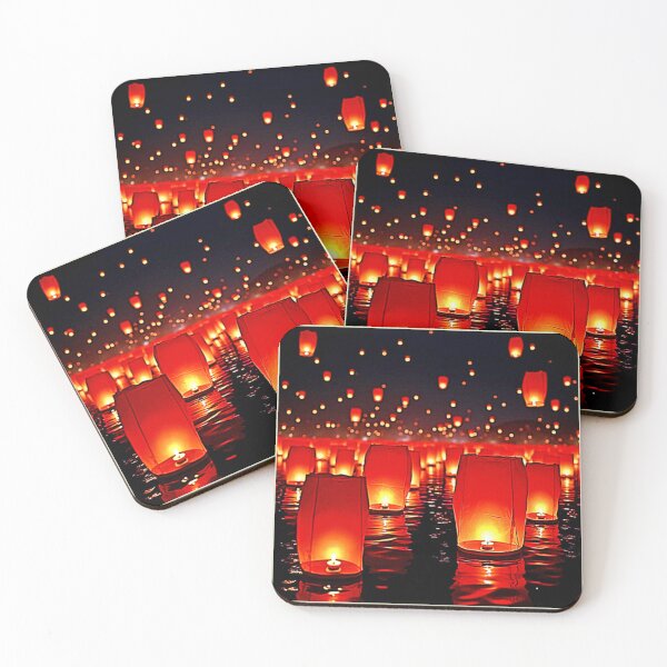 Item preview, Lanterns' Magical Night Float Design designed and sold by Health And Fitness Posts e-Store.