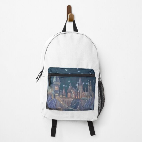 Item preview, Magical Castle Under Starry Sky – Fantasy Illustration designed and sold by PitiHerreraStudio.