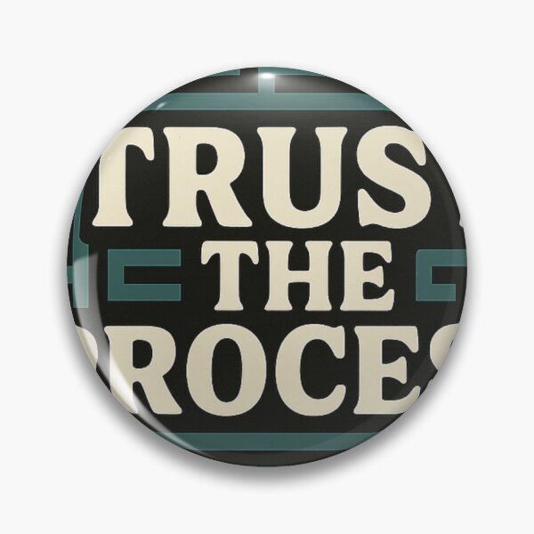 Item preview, Trust the Process – Motivational Design designed and sold by Boldolka.