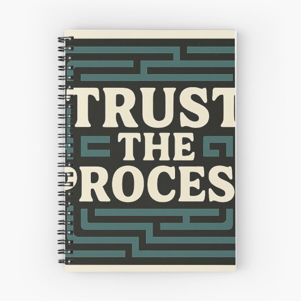 Item preview, Trust the Process – Motivational Design designed and sold by Boldolka.