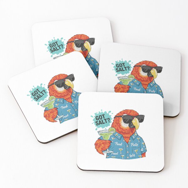 Item preview, Funny Parrot Got Salt Margarita designed and sold by TeeARTHY.