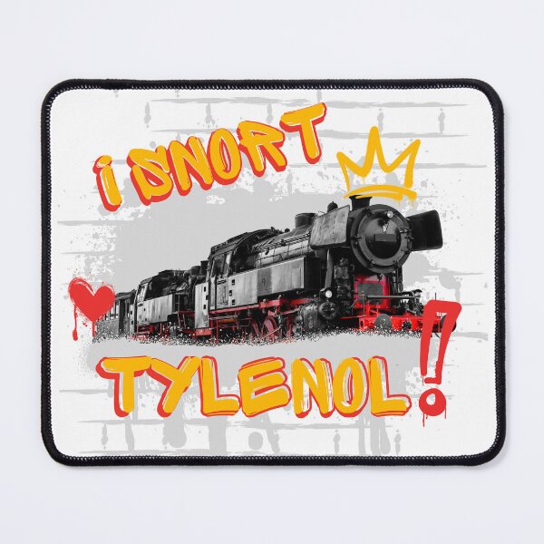Item preview, I Snort Tylenol (dark) designed and sold by TeaLeef.
