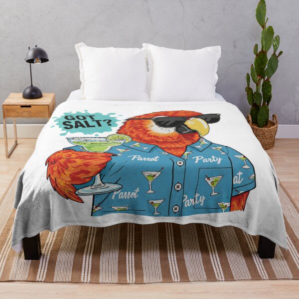 Item preview, Funny Parrot Got Salt Margarita designed and sold by TeeARTHY.