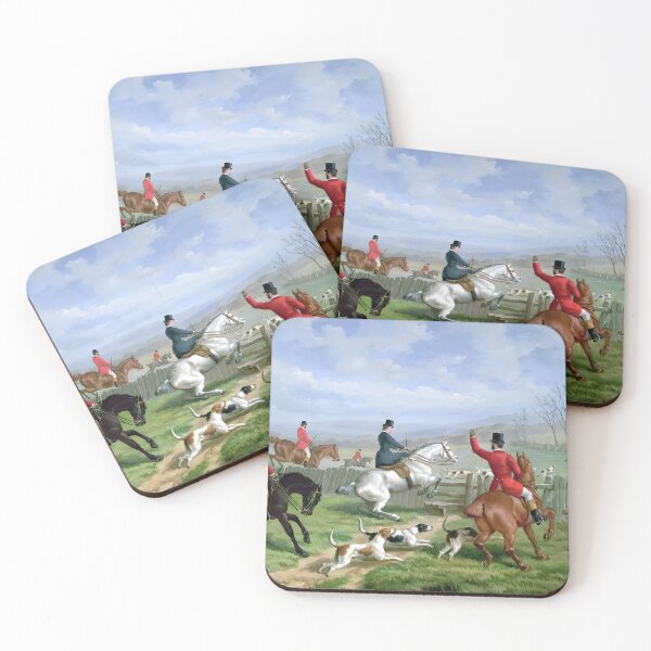Item preview, Victorian Fox Hunting Scene designed and sold by Jon-Baran.