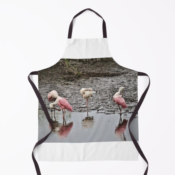 Item preview, Roseate Spoonbills in Wetlands designed and sold by Cynthia48.
