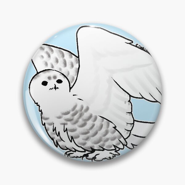 Item preview, Cutie Snow Owl! designed and sold by ChariArtist.
