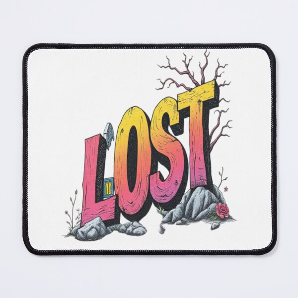 Item preview, LOST – Funny Travel Typography Design designed and sold by bestoffers.