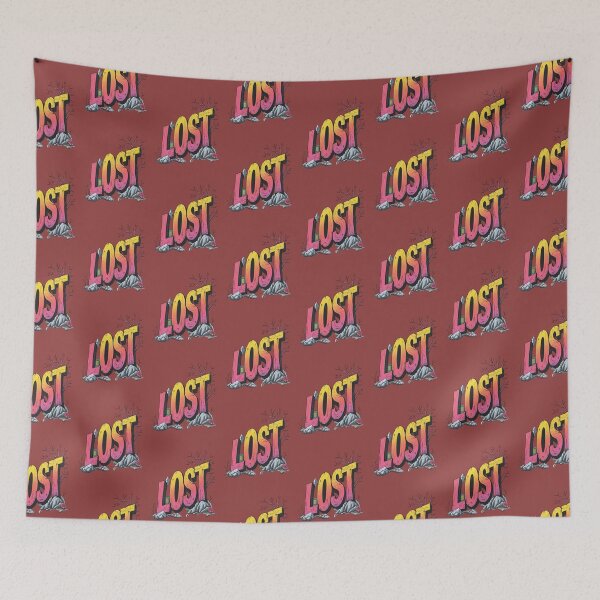 Item preview, LOST – Funny Travel Typography Design designed and sold by bestoffers.