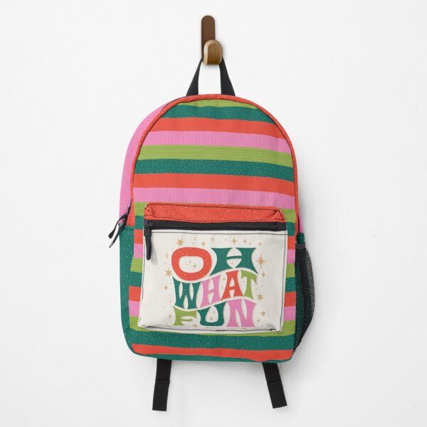 Item preview, Oh What Fun – Retro Holiday Lettering with Festive Stars designed and sold by HotFluff.
