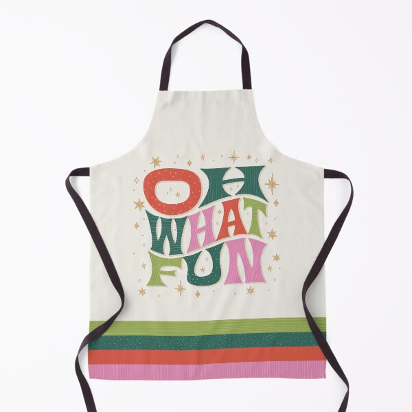 Item preview, Oh What Fun – Retro Holiday Lettering with Festive Stars designed and sold by HotFluff.