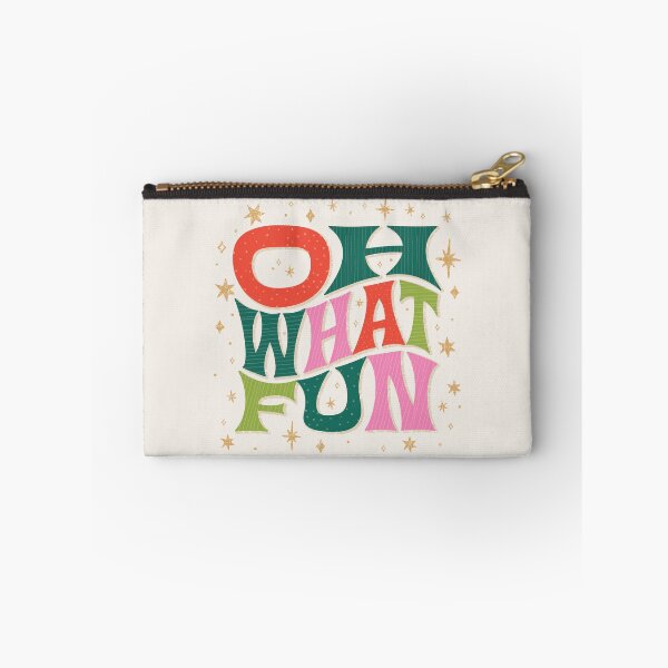 Item preview, Oh What Fun – Retro Holiday Lettering with Festive Stars designed and sold by HotFluff.