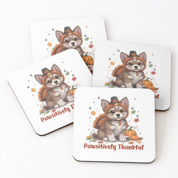 Item preview, Pawsitively Thankful Chinook Thanksgiving Cute Fall designed and sold by The Real Life Symphony.