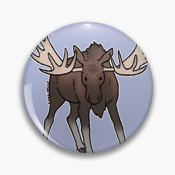 Item preview, Cutie Bull Moose! designed and sold by ChariArtist.