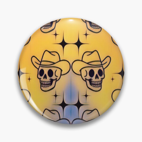 Item preview, Cowboy Skull Pattern Gradient Western Goth Art #3 designed and sold by creativerooney.