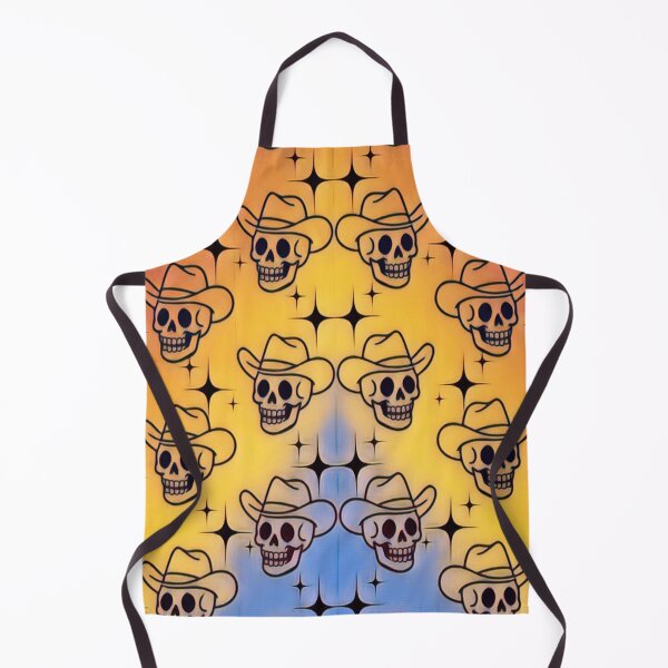 Item preview, Cowboy Skull Pattern Gradient Western Goth Art #3 designed and sold by creativerooney.