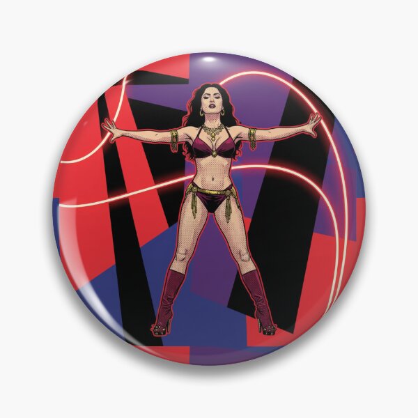 Item preview, The Dance of the Vampire Queen - Pop Art  designed and sold by CleverCulture.