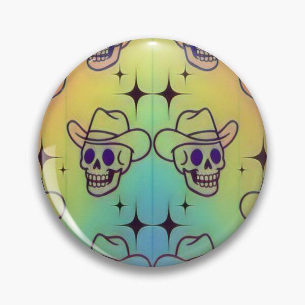 Item preview, Cowboy Skull Pattern Gradient Western Goth Art #4 designed and sold by creativerooney.
