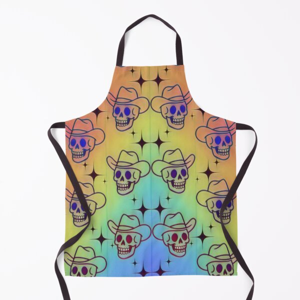 Item preview, Cowboy Skull Pattern Gradient Western Goth Art #4 designed and sold by creativerooney.