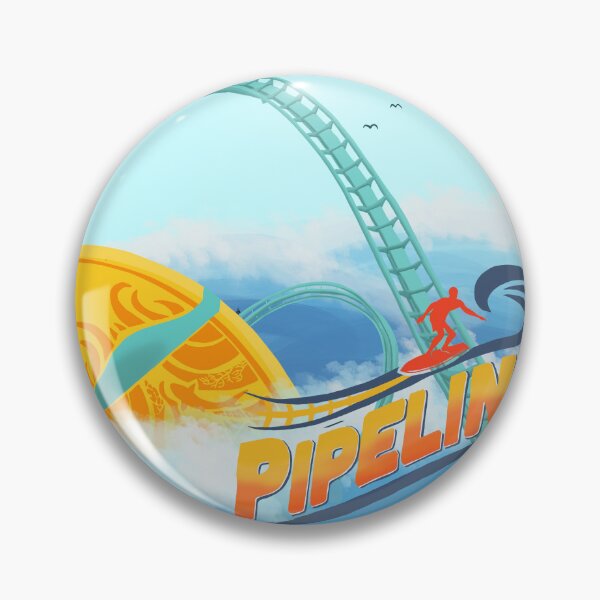 Item preview, Pipeline Coaster Oval designed and sold by KLTcreations.