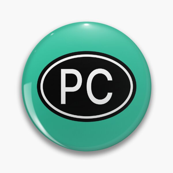 Artikelvorschau, PC Initialen Monogramm Oval Weiß Buchstaben entworfen und verkauft von Jeallan Designs.