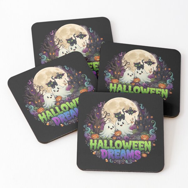 Item preview, Halloween Dreams | Cute Spooky Ghosts, Pumpkins & Haunted Night Design designed and sold by Raslanity.