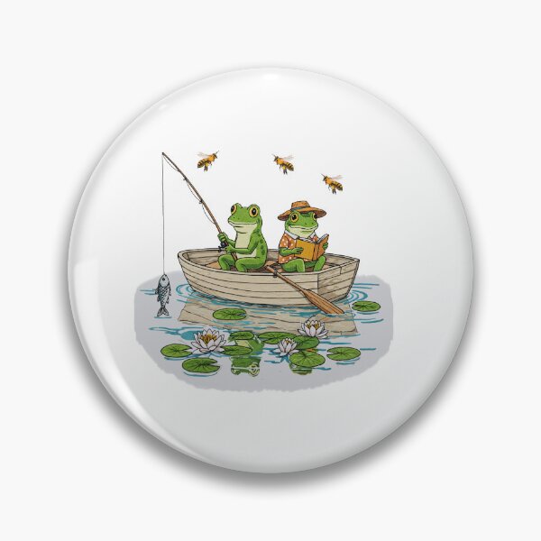Item preview,  Frogs Fishing designed and sold by TeeARTHY.