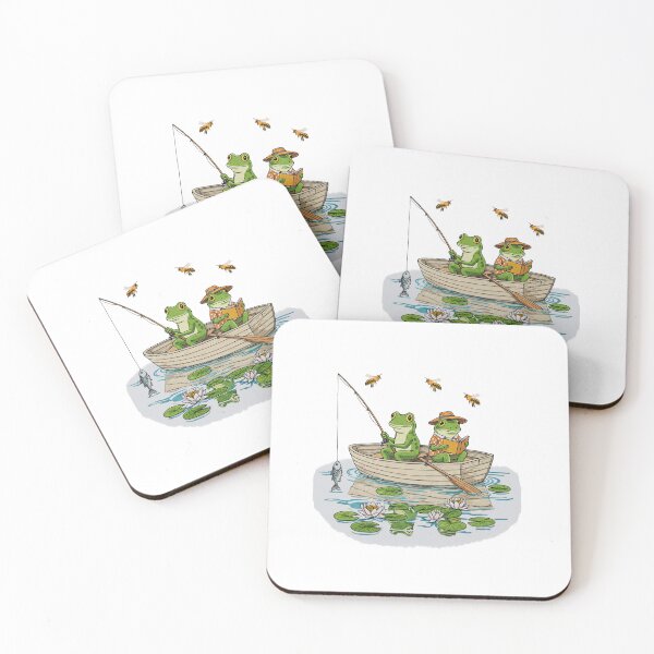 Item preview,  Frogs Fishing designed and sold by TeeARTHY.