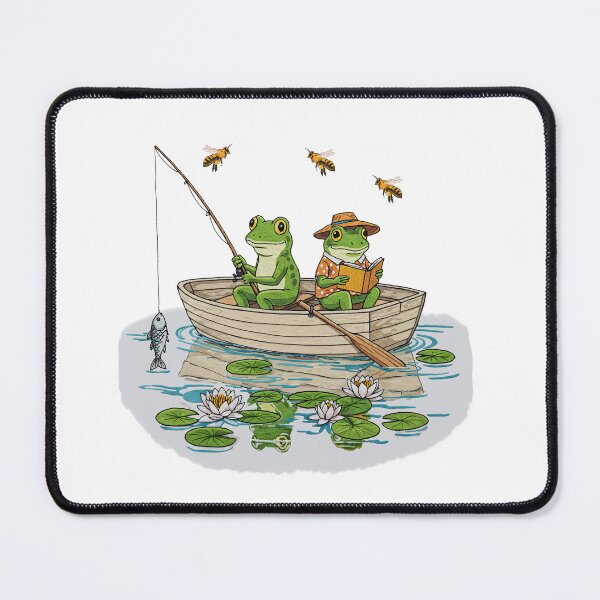Item preview,  Frogs Fishing designed and sold by TeeARTHY.