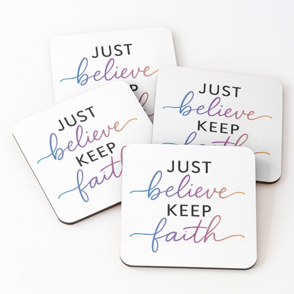 Item preview, Just Believe Keep Faith designed and sold by egospel.