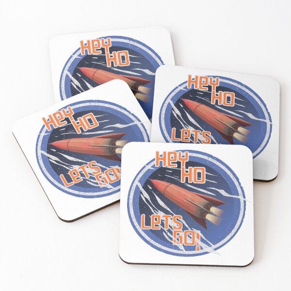 Item preview, Hey Ho - Let's go! -Space Race designed and sold by LinaWolfDesign.