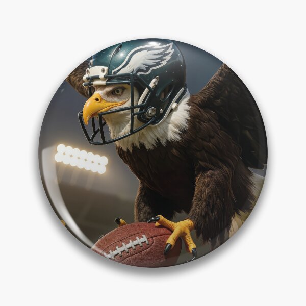 Item preview, Bald Eagle Flying With a Football In a Stadium designed and sold by Maria Dryfhout.