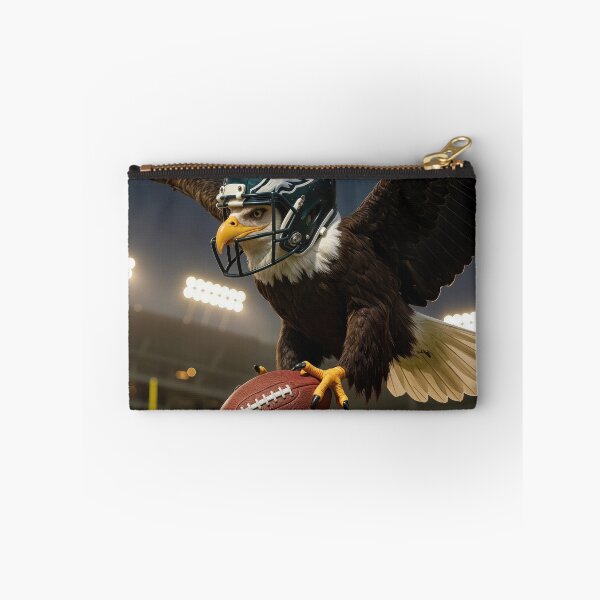 Item preview, Bald Eagle Flying With a Football In a Stadium designed and sold by Maria Dryfhout.
