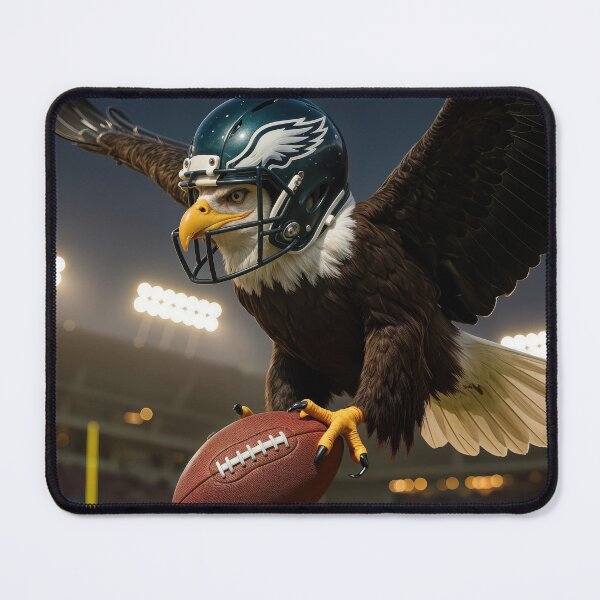 Item preview, Bald Eagle Flying With a Football In a Stadium designed and sold by Maria Dryfhout.