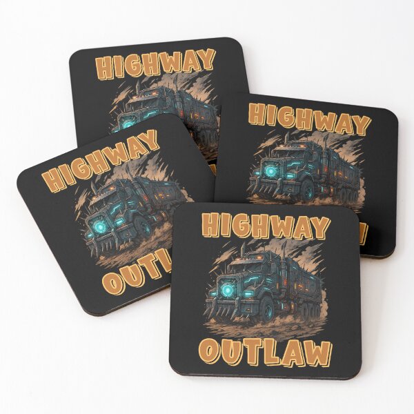 Item preview, Highway Outlaw Gift For Trucker designed and sold by Bawek85Designs.