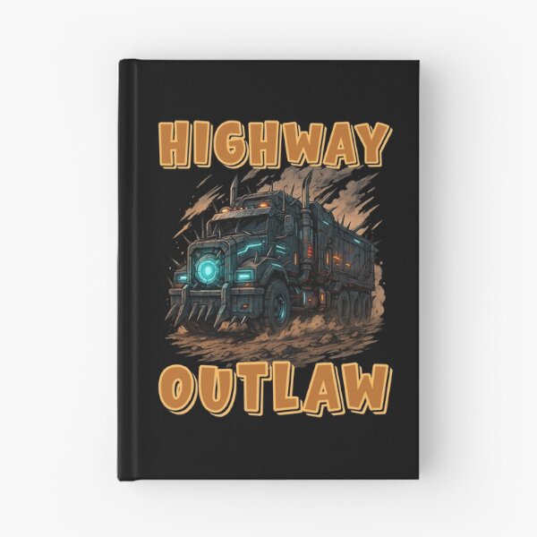 Item preview, Highway Outlaw Gift For Trucker designed and sold by Bawek85Designs.