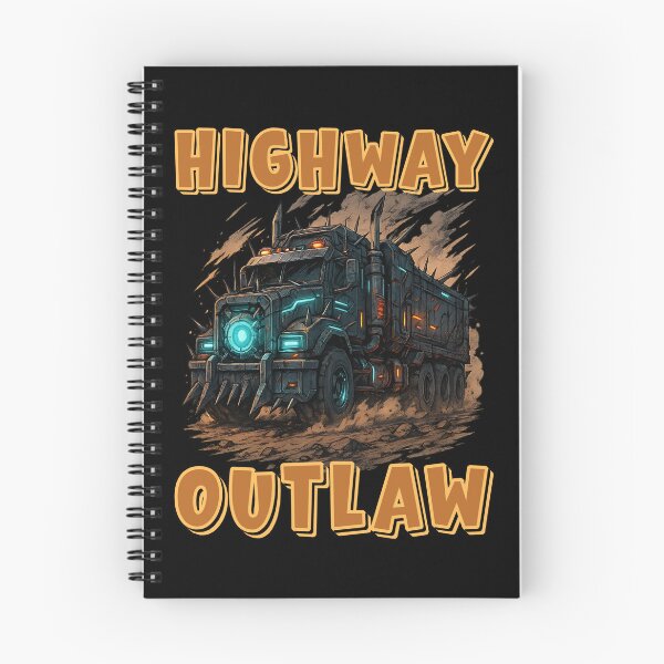 Item preview, Highway Outlaw Gift For Trucker designed and sold by Bawek85Designs.
