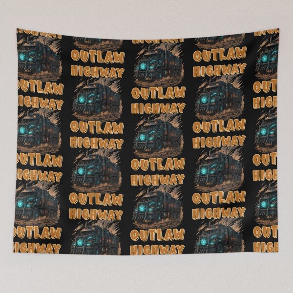 Item preview, Highway Outlaw Gift For Trucker designed and sold by Bawek85Designs.