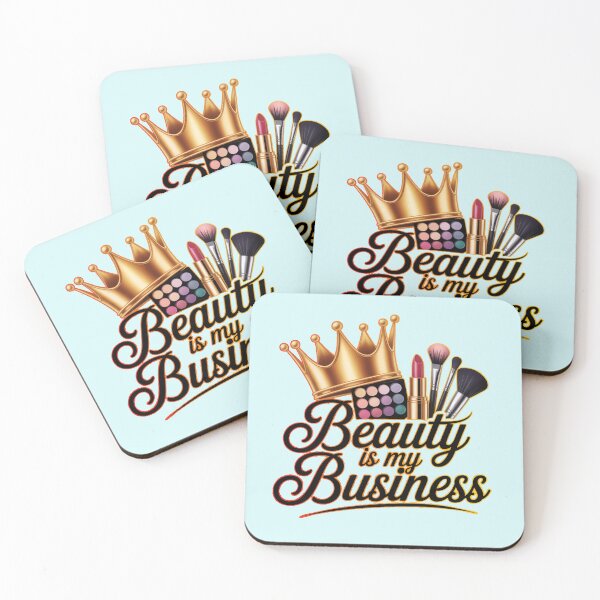 Item preview, Beauty Is My Business Quote Makeup Hair Salon Stylist Cosmetology designed and sold by Nzgiftsandmore.