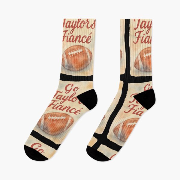 Item preview, Go Taylor's Fiancé Watercolor Football designed and sold by creativerooney.