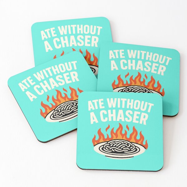 Item preview, Ate Without a Chaser — Funny Slang Meme Shirt designed and sold by ClearPulse.