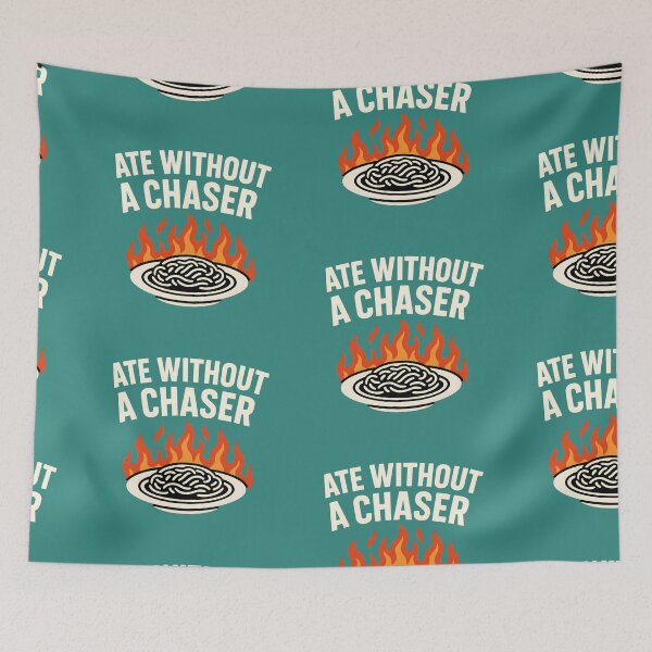 Item preview, Ate Without a Chaser — Funny Slang Meme Shirt designed and sold by ClearPulse.