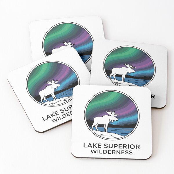 Item preview, Lake Superior Wilderness Northern Lights designed and sold by Blok45.